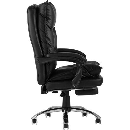Кресло руководителя TopChairs Alpha черное 