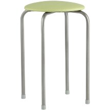 табурет Stool Group Оранж фисташка, стальной каркас, сидение поролон, обивка кожзаменитель