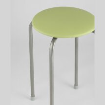 табурет Stool Group Оранж фисташка, стальной каркас, сидение поролон, обивка кожзаменитель