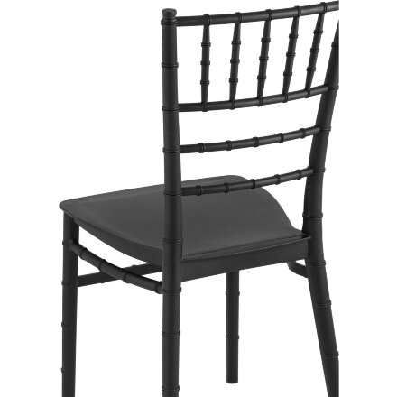 Стул Chiavari (Кьявари) пластик черный 4 шт 