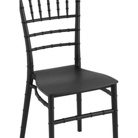 Стул Chiavari (Кьявари) пластик черный 4 шт 