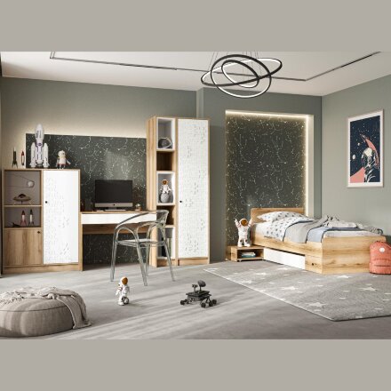 Кровать Кинд КР-01 90х190 дуб делано 