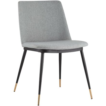 Стул Stool Group Мелисса мягкий тканевый серый 