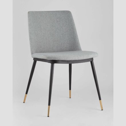 Стул Stool Group Мелисса мягкий тканевый серый 