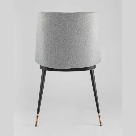 Стул Stool Group Мелисса мягкий тканевый серый 