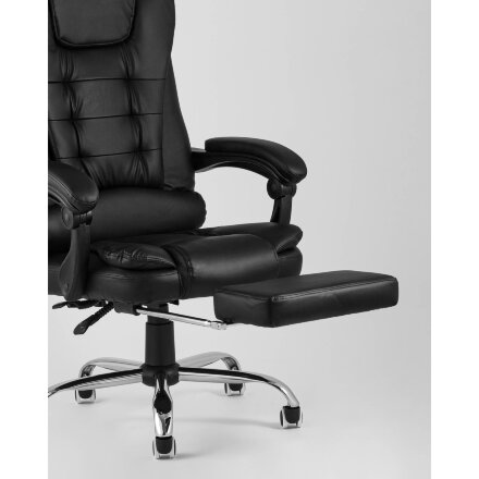 Кресло руководителя TopChairs President черное 