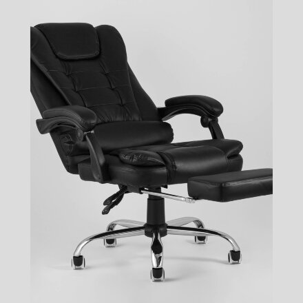 Кресло руководителя TopChairs President черное 