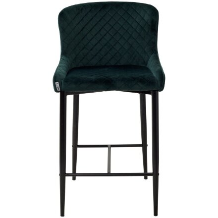 OLD Полубарный стул ARTEMIS BLUVEL-78 GREEN (H=65cm), велюр М-City 