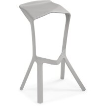 Барный стул Mega grey