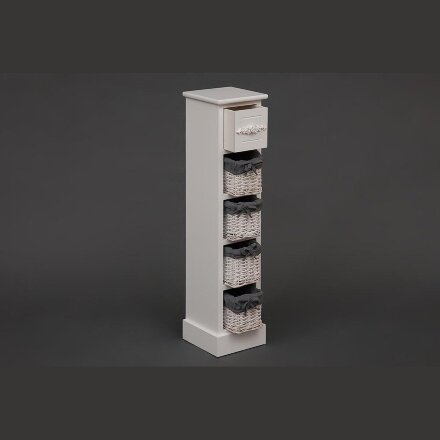 Тумба с 4 корзинами и ящиком  Secret De Maison FLORAL 5 ( mod. HX16-002NS ) 