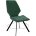 Стул DikLine 243 B10 GREEN поворотный/ ножки черные 