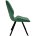 Стул DikLine 243 B10 GREEN поворотный/ ножки черные 