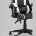 Кресло спортивное TopChairs Shadow черно-белый 