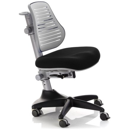 Детское кресло Comf-pro CONAN New C3-317 белое с черным 