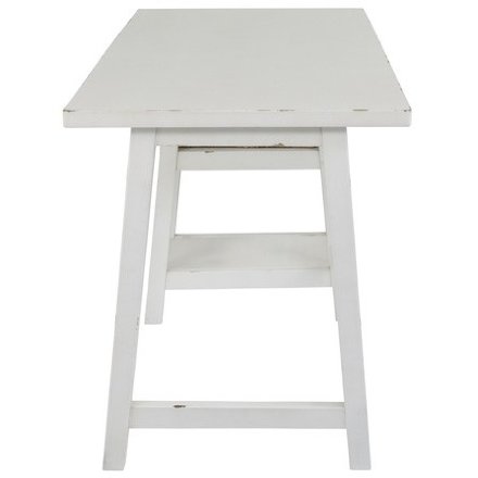Стол Mirimyn H505-510 Античный белый