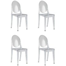 Стул Victoria Ghost NEW прозрачный 4 шт.