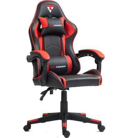 Кресло спортивное TopChairs Shadow черно-красный 