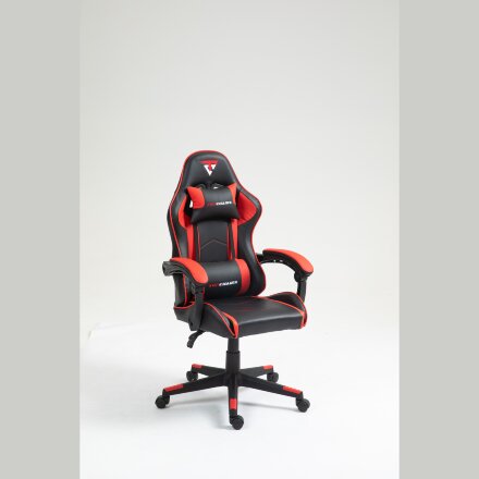 Кресло спортивное TopChairs Shadow черно-красный 