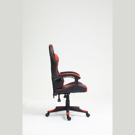 Кресло спортивное TopChairs Shadow черно-красный 