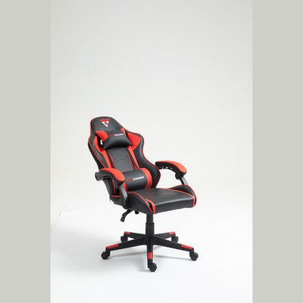 Кресло спортивное TopChairs Shadow черно-красный 