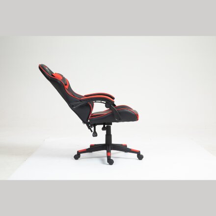 Кресло спортивное TopChairs Shadow черно-красный 