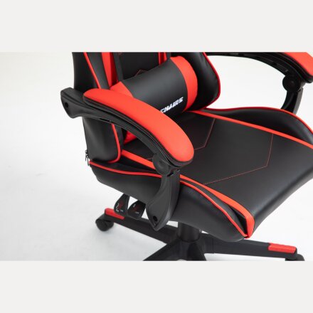 Кресло спортивное TopChairs Shadow черно-красный 