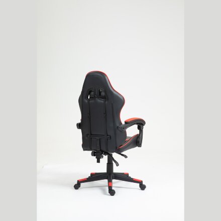 Кресло спортивное TopChairs Shadow черно-красный 