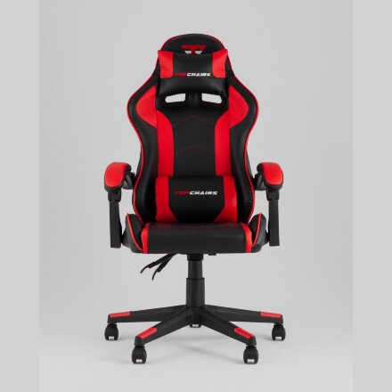 Кресло спортивное TopChairs Shadow черно-красный 