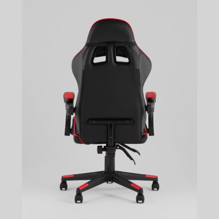 Кресло спортивное TopChairs Shadow черно-красный 