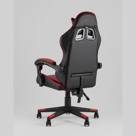 Кресло спортивное TopChairs Shadow черно-красный 
