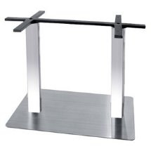 Подстолье из нержавеющей стали Е-25 double cross