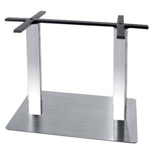 Подстолье из нержавеющей стали Е-25 double cross Сталь