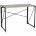 Стол на металлокаркасе BRABIX &quot;LOFT CD-002&quot;, 1000х500х750 мм, складной, цвет дуб антик, 641213 