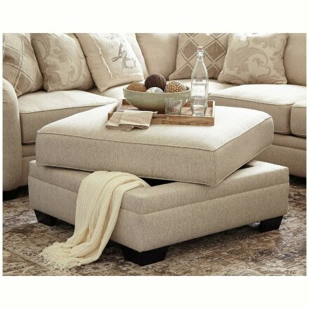 ОТТОМАНКА LUXORA 5250111 С КОРОБОМ Бежевый