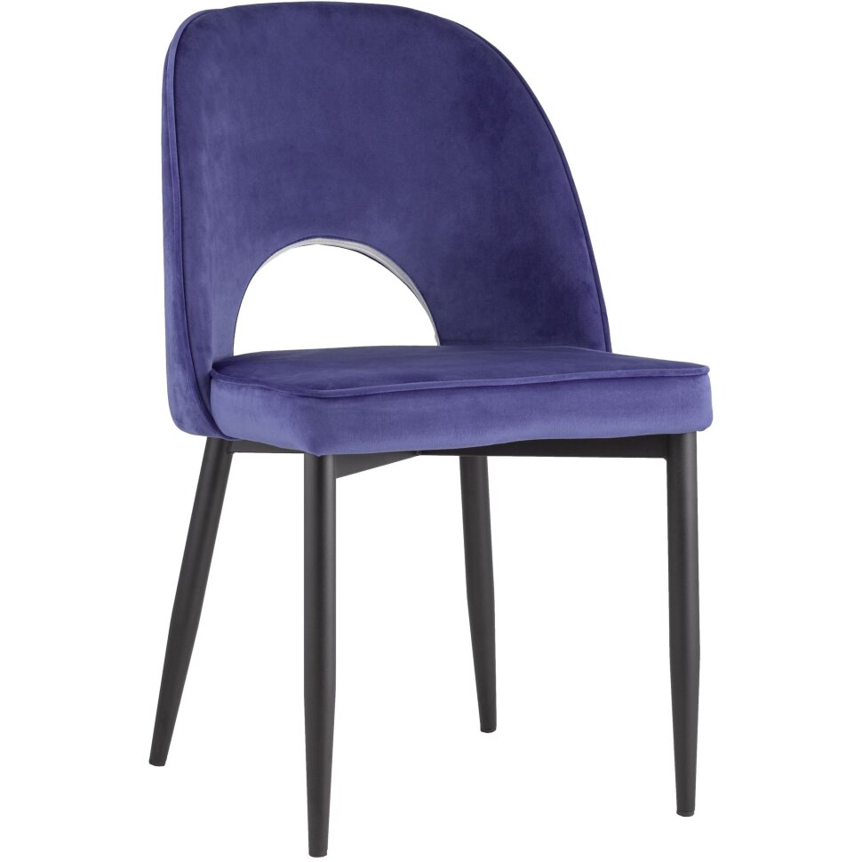 Стул Stool Group Молли королевский синий, обивка мебельный велюр Стул Stool Group Молли королевский синий, обивка мебельный велюр