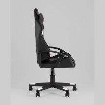 Кресло спортивное TopChairs Warden черно-белый