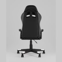 Кресло спортивное TopChairs Warden черно-белый
