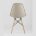 Стул Eames Style DSW бежевый (разборный каркас) 