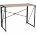 Стол на металлокаркасе BRABIX &quot;LOFT CD-002&quot;, 1000х500х750 мм, складной, цвет дуб натуральный, 641214 