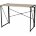 Стол на металлокаркасе BRABIX &quot;LOFT CD-002&quot;, 1000х500х750 мм, складной, цвет дуб натуральный, 641214 