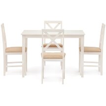Обеденный комплект Хадсон (стол + 4 стула)/ Hudson Dining Set