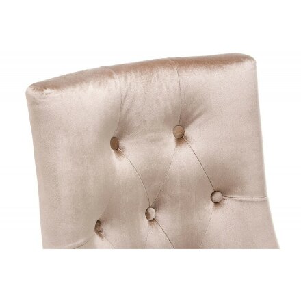 Стул деревянный Elegance dark walnut / fabric beige 