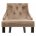 Стул деревянный Elegance dark walnut / fabric beige 