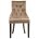 Стул деревянный Elegance dark walnut / fabric beige 