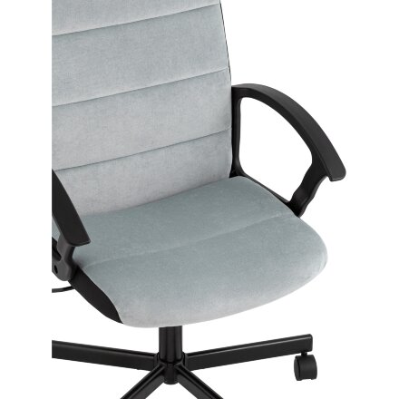 Компьютерное кресло TopChairs ST-TRACER серо-голубой 