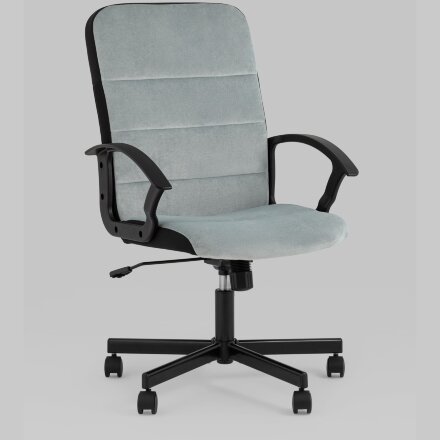 Компьютерное кресло TopChairs ST-TRACER серо-голубой 