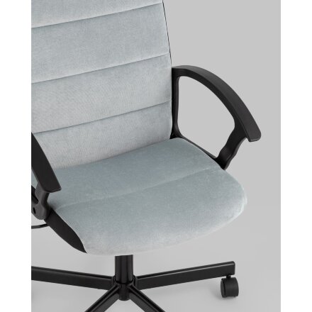 Компьютерное кресло TopChairs ST-TRACER серо-голубой 