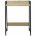 Стол на металлокаркасе BRABIX &quot;LOFT CD-003&quot;, 640х420х840 мм, цвет дуб натуральный, 641217 