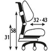 Кресло детское Comf-Pro Oxford C3 красный Красный