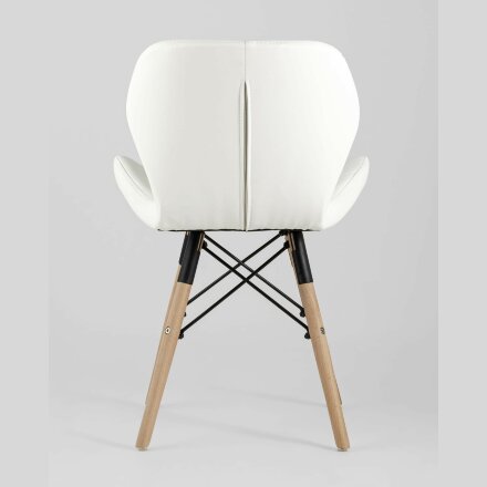 Стул Stool Group для кухни Бон экокожа белый ножки дерево 4 шт. 